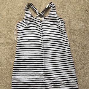 J crew striped dress